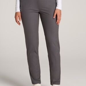 American Tall Pull-on Traveler Pants 2.0 for Tall Women in Light Ash Size 1212 /